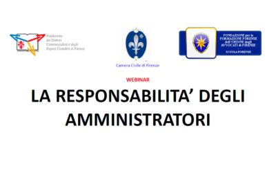 Webinar | La responsabilità degli amministratori